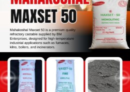 What is the refractory castable maxheat k?